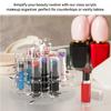 Marketing Holders Acrylic Mascara and Cosmetic Holder 12 Slot Stationary Caddy Clear Acrylic Lip Gloss and Makeup Chapstick Liner Storage Solution view 4