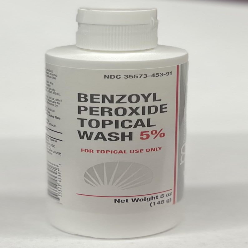 BurelPharma Benzoyl Peroxide Topical Face Wash 5% Acne Medication 5oz, 1 Count (Pack of 1)