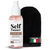 Team Tan Self Tanning Water - Vitamin Infused Self Tanner Mist for Hydrating Face and Body, Sunless Tanning Spray for Fake Tan, No Streaks, Orange Tints or Nasty Smell (Light) view 1