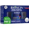 Bioxcin Haircare Shampoo for Oily, Dry and Normal Hair, 3 x 300 mL Bottles, Promotes Hair Growth and Regrowth view 1