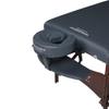 30" Royal Blue Portable Massage Table Master Massage Package with Aurora Multicolor Atmosphere Ambient Lighting System view 3