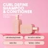 MONDAY HAIRCARE Curl Define Shampoo + Conditioner Set (2 Count) 12 oz Each Nourishes Curls, Tames Frizz, Coconut Oil and Shea Butter Enhance Shine, 100% Recyclable Bottle view 3