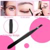 Senbos 8-in-1 Eyebrow Grooming Kit  Professional Eyebrow Trimmer, Scissors, Tweezers, Brush & Dermaplaning Tool  Precision Brow Shaping Kit for Men & Women  Includes Leather Travel Case view 2