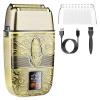 EKHOU Men's Shaver, Foil Shaver 8800 RPM Rechargeable Hair Beard Professional Cordless Electric Metal Shaver Men Razor Hair Trimmer view 1