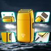 Men's Shaver, Rechargeable Electric Shaver for Men Beard Hair Electric Razor Facial & Bald Head Shaving Machine with Extra Mesh view 2