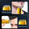 Men's Shaver, Rechargeable Electric Shaver for Men Beard Hair Electric Razor Facial & Bald Head Shaving Machine with Extra Mesh view 4