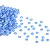 2880 Pieces SS6 Lt. Sapphire Hotfix Rhinestones Flatback Round Crystal Glass Rhinestones Gems for Crafts Nail Face Art Clothes Shoes Bags DIY view 3