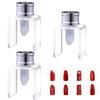 3PCS 12.1mm Silicone DIY Lipstick Mold Lip Balm Maker Kit Lipstick Making Mould Lipstick Filling Tube Homemade Balm Lip Mold for DIY Lipstick Lip Cream view 1