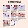 3PCS 12.1mm Silicone DIY Lipstick Mold Lip Balm Maker Kit Lipstick Making Mould Lipstick Filling Tube Homemade Balm Lip Mold for DIY Lipstick Lip Cream view 4