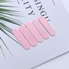 100 PCS Mini Nail Files Small Pink Nail Files Nail Filer Emery Boards for Nails Natural Disposable Nail File for Home Salon Use view 4