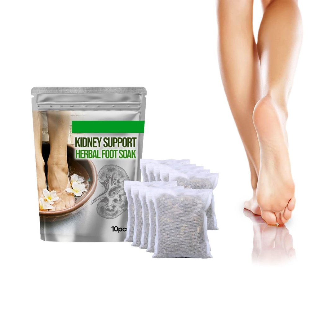 Kidney Support Herbal Foot Soak, Aprolo Detoxingherbs Cleansing Foot Soaks Beads, Herbal Detox&shaping Cleansing Foot Soak Beads, Lymphatic Drainage Foot Soaks Beads (1 Pack)