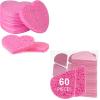 110-Count Face Sponges for Cleansing - Compressed Sponges Facial, Pink view 1