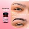 MENELA Eyebrow Henna Tint Kit - Black Brow Color with Bamboo Extract - Natural Look, Easy Application - 2.5g Henna + 15ml Fixer - Ammonia-Free, Vegan, Cruelty-Free view 3