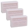 Label Provence Savon de Marseille - French Soap Made With Fresh Organic Donkey Milk - Eglantine Fragrance - 60 Gram Bar - Set of 3 view 1