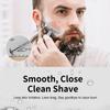 BULIMICA Matte Silver Safety Razor Kit, Includes 1 Safety Razor with 10 Blades and 1 Razor Blade Bank with 30 Blades view 2