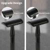 BULIMICA Matte Black Upgrade Open Comb Design Safety Razor Kit, Includes 1 Safety Razor with 10 Blades and 1 Razor Blade Bank with 30 Blades view 4