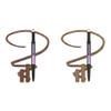 Maybelline Express Brow 2-In-1 Pencil and Powder Eyebrow Makeup, Soft Brown and Blonde, 1 Count Each view 1