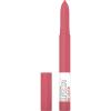 MAYBELLINE Super Stay Ink Crayon Matte Longwear Lipstick Makeup, 145 Break The Ceiling & Change Is Good Rose Pink Lip Crayon view 2