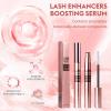 Eyelash Growth Serum With Brush Head - Safe & Gentle Lashes Care, Sheen and Nourish, Deep Repair - Creates Thick, Long, Curled Eyelashes, Natural Longer (0.123oz/3.5g) view 3
