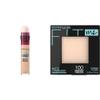 Maybelline Instant Age Rewind 115 Concealer and Fit Me Matte Poreless Pressed Powder Makeup Bundle view 1