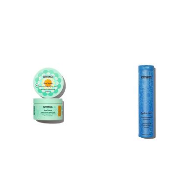 Amika intense bond repair mask 250ml, hydro rush moisture shampoo 275ml