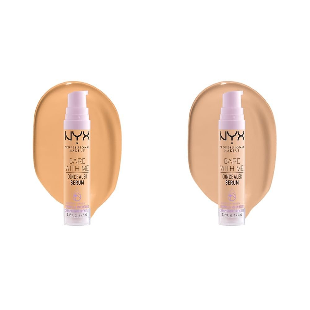 NYX Bare With Me Concealer Serum Bundle - Golden & Beige