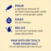 Dr Teal's Foaming Bath with Epsom Salt, Prebiotic Lemon Balm & Lavender Essential Oils, 34 fl oz (Pack of 4) (Packaging May Vary) view 4