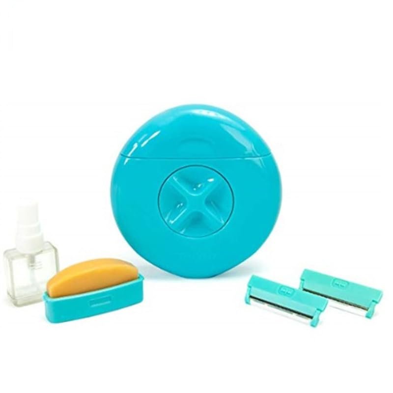Generic Ladies Shaver 3-in-1 Portable Ladies Underarm Private Body Hair Remover (Blue)