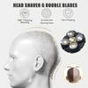 Shaver Replacement Heads Compatible with Microtouch Titanium Head Shaver, for Bald Men 3 Pack view 4