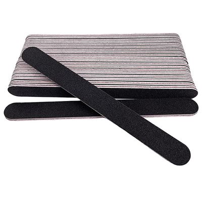 20 Nail Files Compact 4.5" Emery Boards Dual Sided Salon Manicure Tools Beauty Mini Compact Size 4.5" Salon Quality Manicure Pedicure Nail Care Beauty Tools Acrylic Shaping Buffering Buffer Easy Use