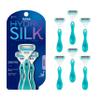 Schick Hydro Silk Sensitive Skin Razors for Women 6 Count and Dermaplaning Tools for Precision Shaping 3 Count view 2