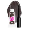 NYX PROFESSIONAL MAKEUP The Brow Glue Extreme Hold Tinted Eyebrow Gel Bundle - Black and Dark Brown view 2
