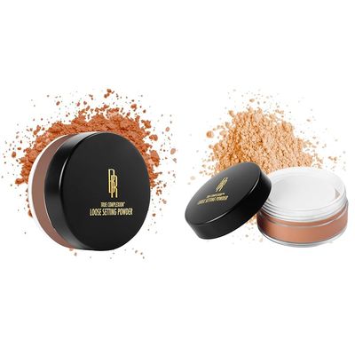 Black Radiance True Complexion Loose Setting Powder Bundle, Cocoa Kisses 0.64 Ounce & Honeymoon 0.64 Ounce