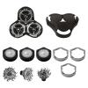 2023 New Full set RQ12xx Replacement Shaving Head for Philips Norelco RQ10/RQ11/RQ12/S9911 Sensotouch 3D Shavers view 3