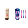 Hawaiian Tropic Sunscreen SPF 30, 8oz and Schick Hydro Silk Dermaplaning Tool with Precision Cover, 3ct view 1