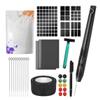 Hand Poke and Stick Tattoo Kit Body Artist Template Sticker Needle Set with Bandage 7RL, tattoo kit view 1