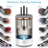 CUBE LIFE Makeup Brush Cleaner Machine, Electric Makeup Brush Cleaner, Make Up Brush Cleaner Cleanser Machine, Quick & Efficient Cleaning for Makeup Brushes, Gifts for Women, Mom, Wife view 4