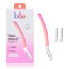 Billie Dermaplane Starter Kit + Body Buffer Exfoliating Bar - Reusable Handle, 3 Refill Blades, Remove Hair & Exfoliate view 2