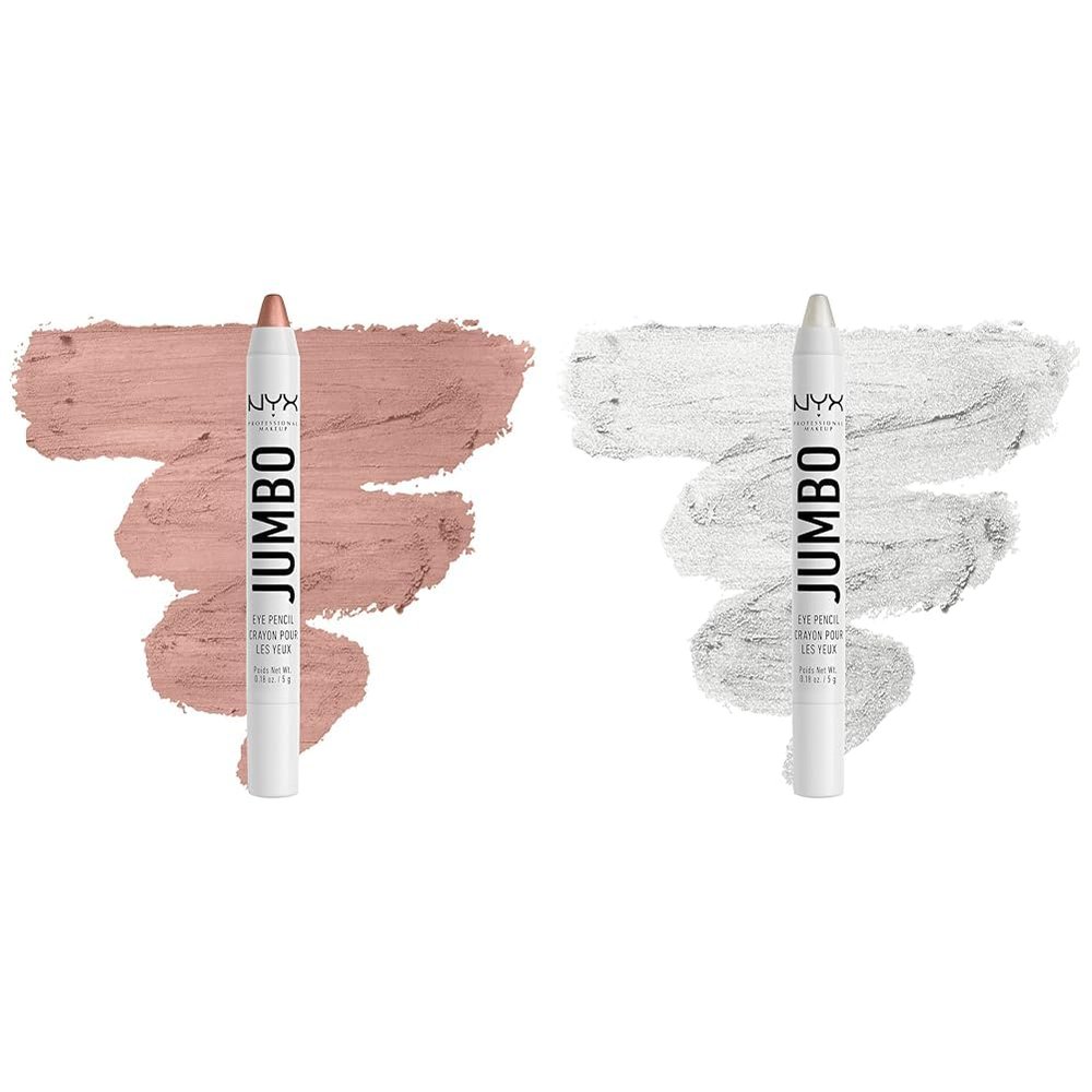 NYX PROFESSIONAL MAKEUP Jumbo Eye Pencil Bundle - Iced Latte and Cottage Cheese