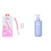 Billie Dermaplane Starter Kit + V Smooth Shave Gel & Cleanser for Pubic Hair & Skin - 6.5 oz. view 1