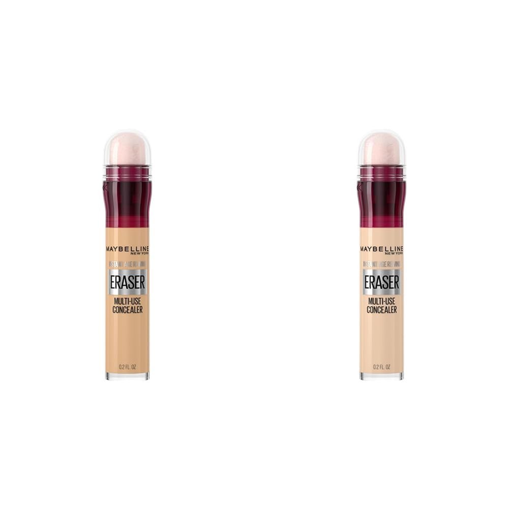 Maybelline Instant Age Rewind Eraser Dark Circles Concealer Bundle with 122 and 100 Treatments