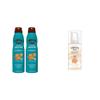 Hawaiian Tropic Everyday Active Clear Spray Sunscreen SPF 30 Twin Pack, 6oz Each & Hawaiian Tropic Weightless Hydration Face Sunscreen SPF 30, 1.7oz Travel Size view 1