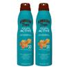 Hawaiian Tropic Everyday Active Clear Spray Sunscreen SPF 30 Twin Pack, 6oz Each & Hawaiian Tropic Weightless Hydration Face Sunscreen SPF 30, 1.7oz Travel Size view 2