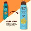 Hawaiian Tropic Everyday Active Clear Spray Sunscreen SPF 30 Twin Pack, 6oz Each & Hawaiian Tropic Weightless Hydration Face Sunscreen SPF 30, 1.7oz Travel Size view 3