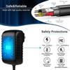 KONKIN BOO 8V Shaver Charger Replacement Compatible with Philips HQ840 Norelco Multigroom Series 3000 MG3750 MG3750/50 MG3750/10 MG3750/60 MG3760 MG3760/50 Power Supply Cord Battery Charger (8V 100mA) view 2