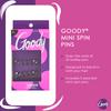 Goody Hair Spin Pin 2 Count & 3 Count Bundle - Mini Corkscrew Hair Pins for Fast Bun Provides All-Day Hold view 3