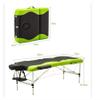 MAHWER Portable Massage Bed Spa Bed 73 inch Long 28 inch Wide Aluminium Height Adjustable Facial Salon Therapy Tattoo Bed with Carring Case (Color : A) view 2