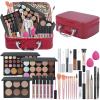 Makeup Kit,Makeup Set For Women Full Kit,Professional Make up Kit For Beginners,Makeup Gift Set For Women,Makeup Sets for Girls,Makeup Kit For Teens (red) view 1
