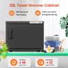 RyJaune Towel Warmer, 23L Towel Warmer Cabinet Can Hold 32 Wet Facial Towels,Hot Towel Warmer Use for Spa, Hair Beauty, Salon - Black view 2