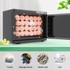 RyJaune Towel Warmer, 23L Towel Warmer Cabinet Can Hold 32 Wet Facial Towels,Hot Towel Warmer Use for Spa, Hair Beauty, Salon - Black view 4